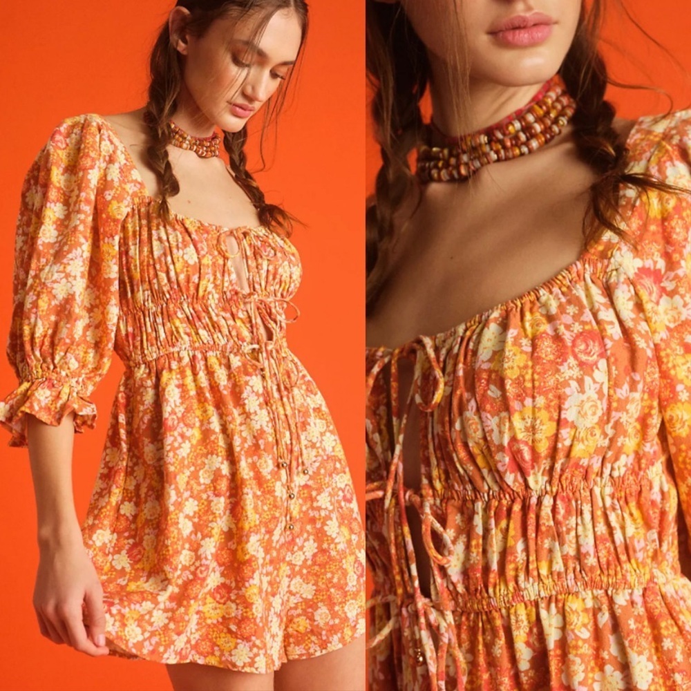 Free People Show Me Love Romper